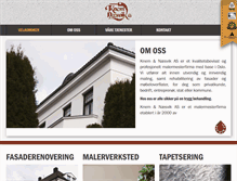 Tablet Screenshot of nasvik.no
